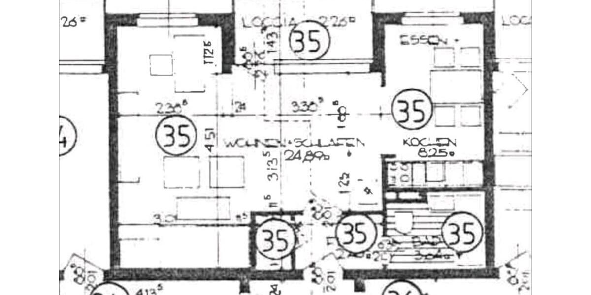 Etagenwohnung Helmstedt - 1 Zimmer, 42 m&sup2;, 470&euro; | Angebot:26232249