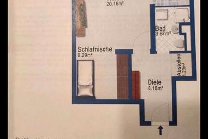 Wohnung Wolfsburg Detmerode - 1.5 Zimmer, 43 m&sup2;, 83.000&euro; | Angebot:26686513