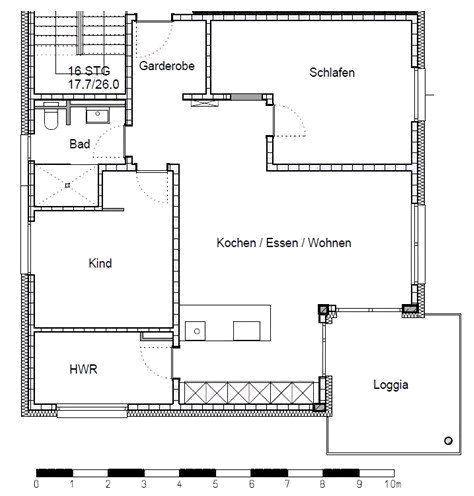 Erdgeschoßwohnung Weyhausen - 3 Zimmer, 96 m&sup2;, 1.285&euro; | Angebot:26588542