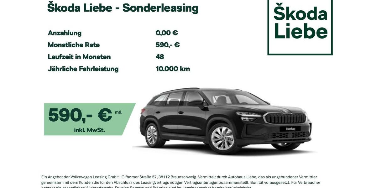 Skoda Kodiaq 1.009 km 47.950 &euro; Braunschweig 38114