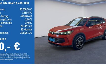 VW Tiguan 7.500 km 36.650 &euro; Braunschweig 38124