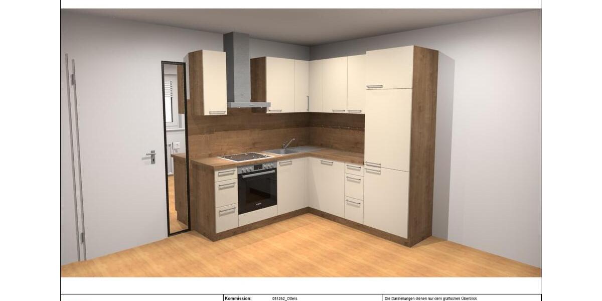 Hochparterre Wolfsburg Ehmen - 1 Zimmer, 42 m&sup2;, 850&euro; | Angebot:26047002