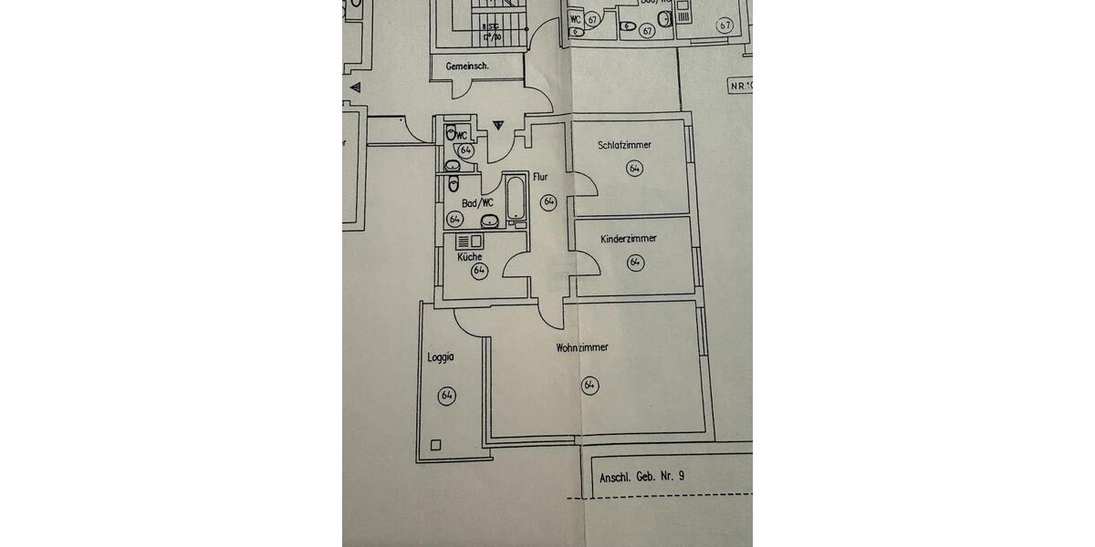 Etagenwohnung Wolfsburg Ehmen - 3 Zimmer, 88 m&sup2;, 179.000&euro; | Angebot:27271627