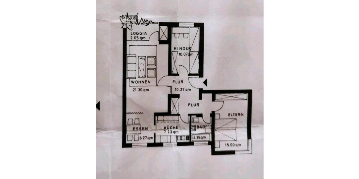 Etagenwohnung Wolfsburg Alt-Wolfsburg - 3 Zimmer, 76 m&sup2;, 225.000&euro; | Angebot:26398253
