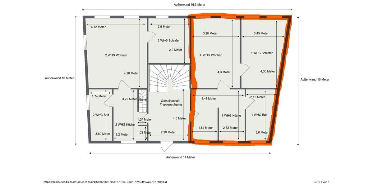 Erdgeschoßwohnung Oebisfelde-Weferlingen Döhren - 2 Zimmer, 56 m&sup2;, 420&euro; | Angebot:24628494