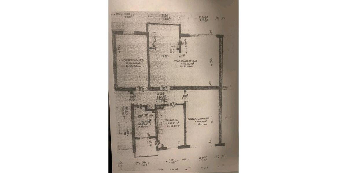 Etagenwohnung Wolfsburg Ehmen - 3 Zimmer, 70 m&sup2;, 170.000&euro; | Angebot:26675843