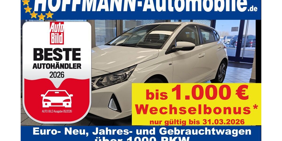 Hyundai i20 39.588 km 16.700 &euro; Wolfsburg-Heiligendorf 38444