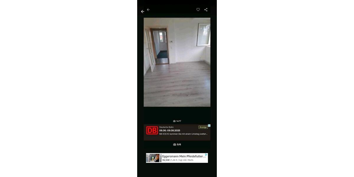 Dachgeschoßwohnung Helmstedt - 2 Zimmer, 48 m&sup2;, 380&euro; | Angebot:26347986