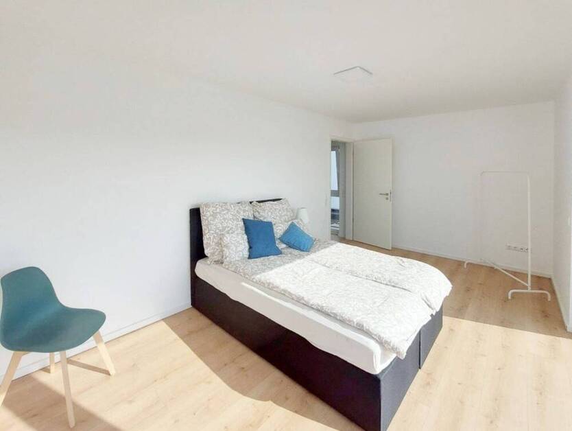 Modernes Ferientraumhaus am Bernsteinsee: Neubau-Doppelhaushälfte mit Luxusausstattung