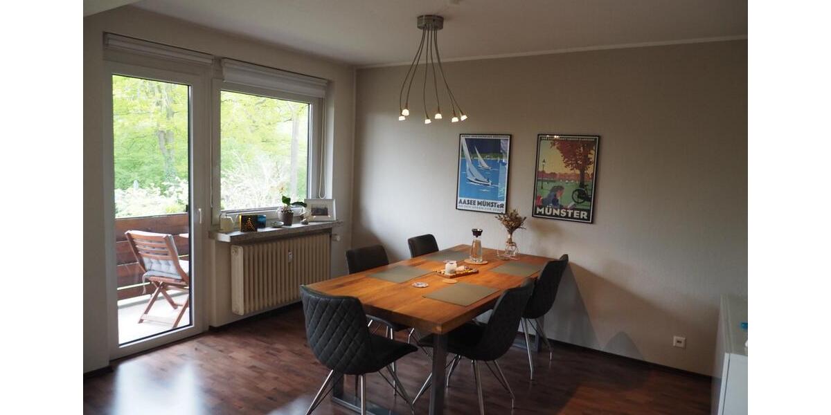 Helle 3–Zimmer-Wohnung mit Balkon und Garten 3 zimmer