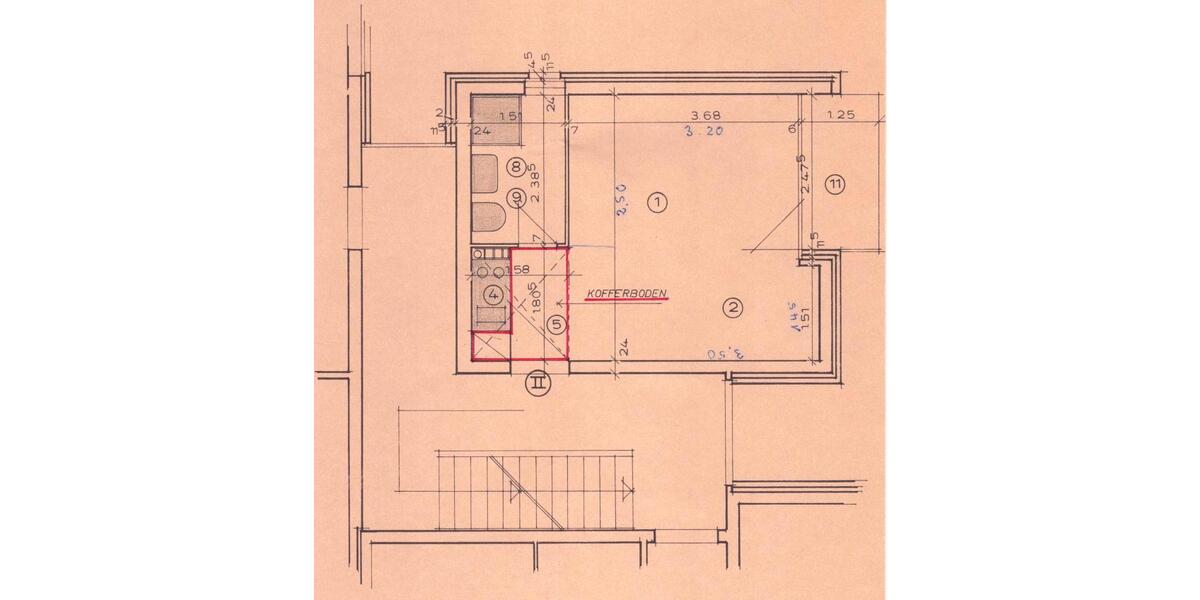 Etagenwohnung Braunschweig Heidberg-Melverode - 1 Zimmer, 23 m&sup2;, 88.000&euro; | Angebot:26996107