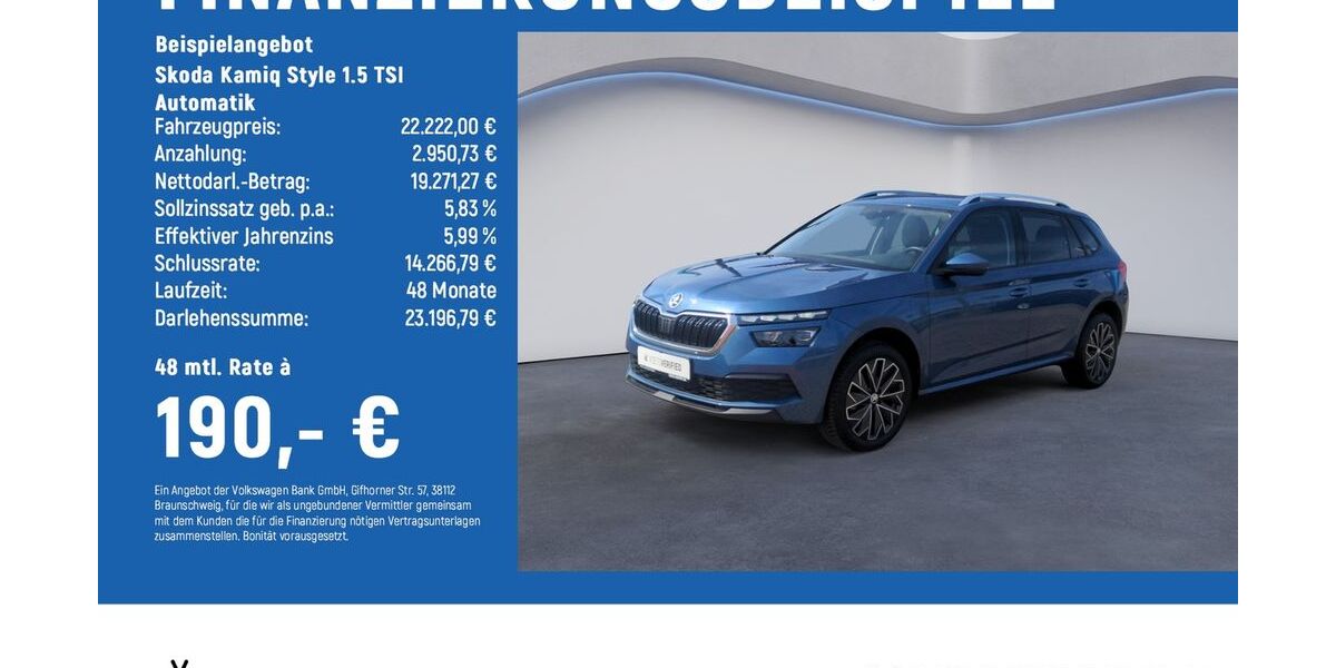 Skoda Kamiq 30.900 km 21.650 &euro; Braunschweig 38124