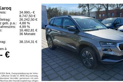 Skoda Karoq 26.231 km 34.340 &euro; Gifhorn 38518