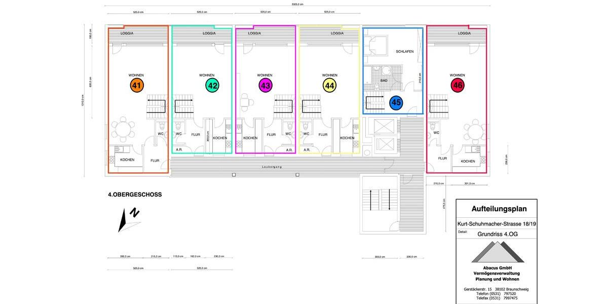 Maisonettenwohnung Braunschweig Östliches Ringgebiet - 4 Zimmer, 96 m&sup2;, 330.000&euro; | Angebot:26063567