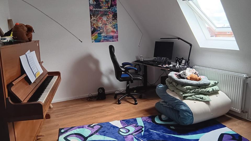 Dachgeschoßwohnung Braunschweig Lehndorf-Watenbüttel - 3 Zimmer, 58 m&sup2;, 580&euro; | Angebot:25598438