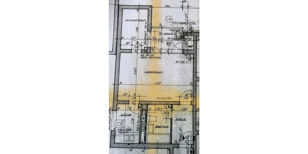 Etagenwohnung Wolfsburg Detmerode - 2 Zimmer, 45 m&sup2;, 115.000&euro; | Angebot:27045131