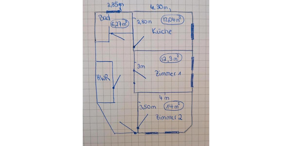 Erdgeschoßwohnung Braunschweig Östliches Ringgebiet - 2 Zimmer, 65 m&sup2;, 800&euro; | Angebot:24839009
