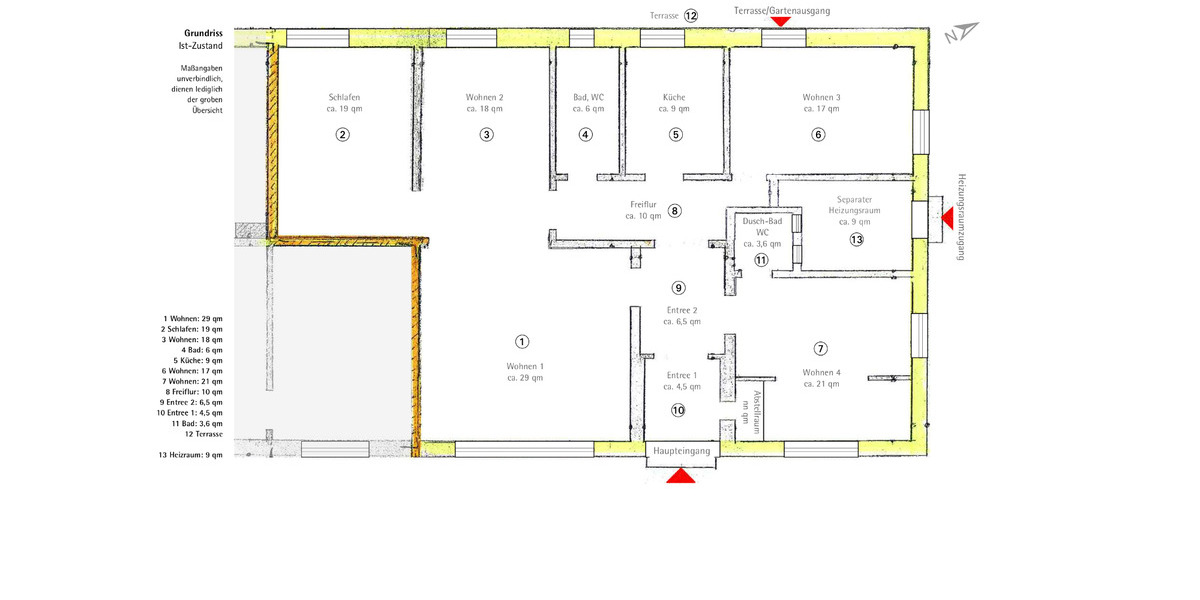 Leben in unkonventioneller Immobilie mit Charme & Geschichte 6 zimmer