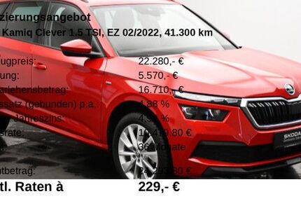 Skoda Kamiq 41.300 km 21.990 &euro; Wolfsburg 38440
