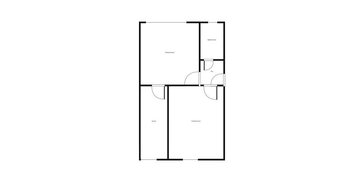 Erdgeschoßwohnung Braunschweig Wabe-Schunter-Beberbach - 2 Zimmer, 48 m&sup2;, 533&euro; | Angebot:26230534