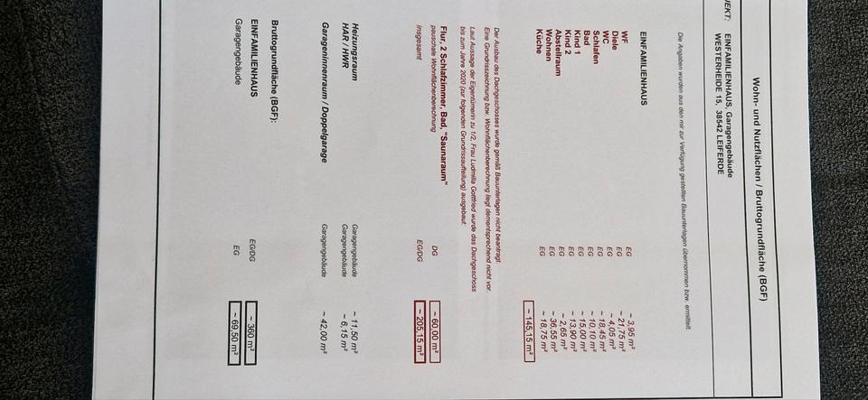 Bungalow Leiferde - 610.000&euro; | Angebot:23423949