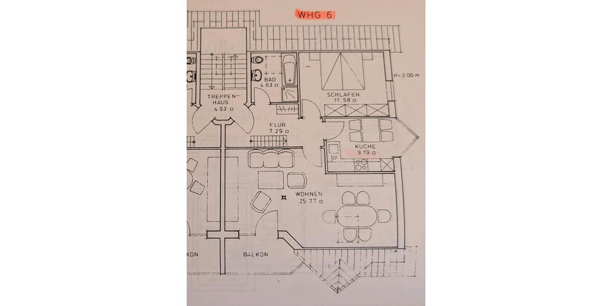 Dachgeschoßwohnung Sassenburg - 2 Zimmer, 77 m&sup2;, 690&euro; | Angebot:25515108