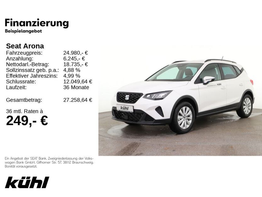 Seat Arona 1.500 km 24.780 € Gifhorn 38518