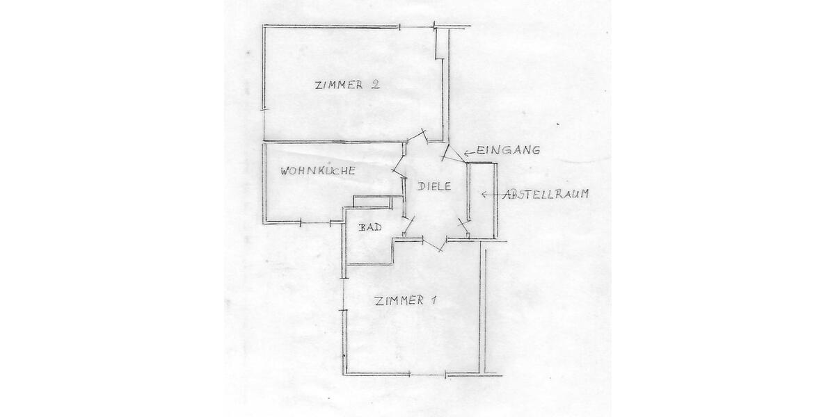 Dachgeschoßwohnung Braunschweig - 2 Zimmer, 65 m&sup2;, 610&euro; | Angebot:26316004