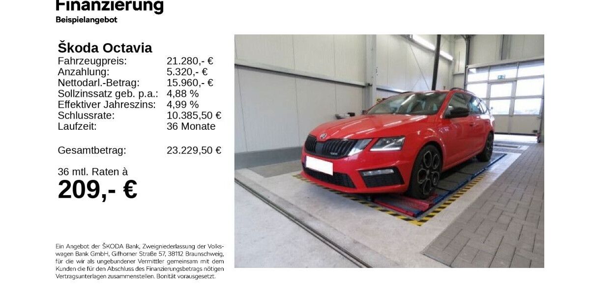 Skoda Octavia 97.500 km 20.980 € Gifhorn 38518