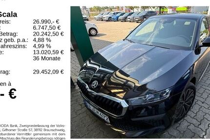Skoda Scala 8.000 km 25.290 &euro; Gifhorn 38518