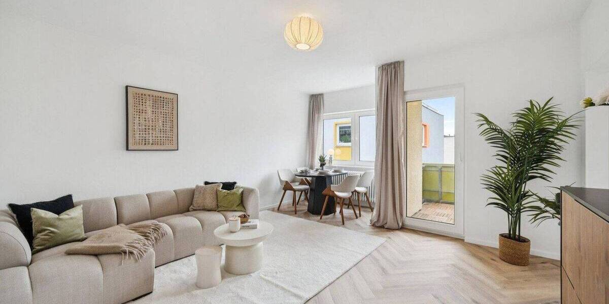 Etagenwohnung Braunschweig Heidberg - 3 Zimmer, 65 m&sup2;, 229.900&euro; | Angebot:26027045