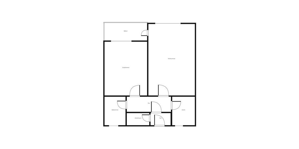 Etagenwohnung Braunschweig Heidberg-Melverode - 2 Zimmer, 54 m&sup2;, 533&euro; | Angebot:25306599