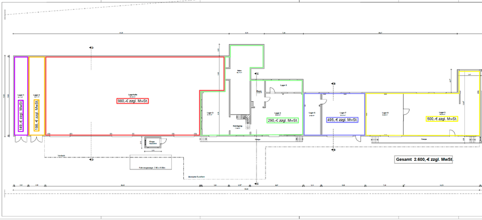 LagerGarage für Gewerbe oder Privatnutzung in Tülau | 37m² | vielseitig nutzbar zimmer