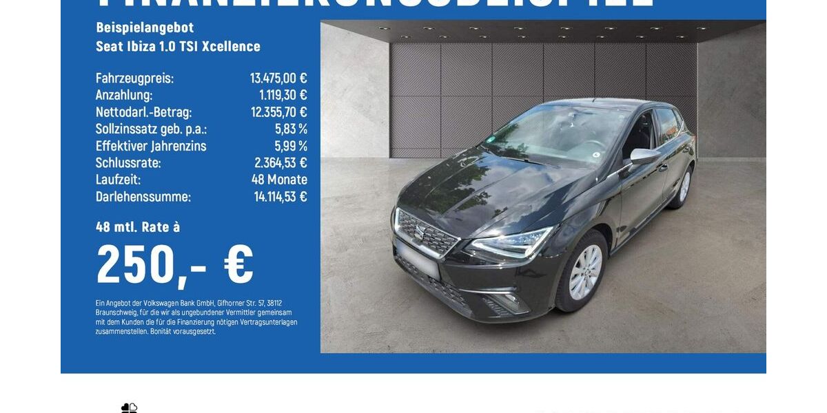 Seat Ibiza 68.800 km 13.475 &euro; Braunschweig 38114