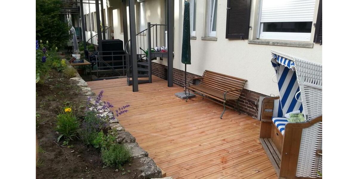 Vermietete 4 Zimmer Wohnung im EG Terrasse - modernisiert 4 zimmer