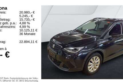 Seat Arona 17.740 km 20.690 &euro; Gifhorn 38518