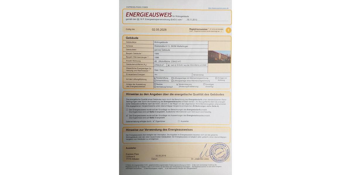 Etagenwohnung Oebisfelde-Weferlingen Döhren - 2 Zimmer, 42 m&sup2;, 218&euro; | Angebot:25146026