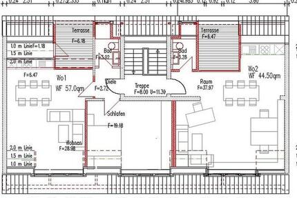 Wohnung Wolfsburg - 3 Zimmer, 95 m&sup2;, 2.150&euro; | Angebot:26085150