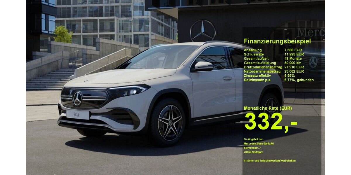 Mercedes-Benz EQA 39.214 km 30.740 € Gifhorn 38518