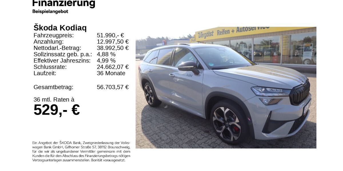 Skoda Kodiaq 10.000 km 51.290 &euro; Gifhorn 38518
