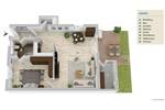Etagenwohnung Gifhorn Gamsen - 2 Zimmer, 67 m&sup2;, 175.000&euro; | Angebot:25726613