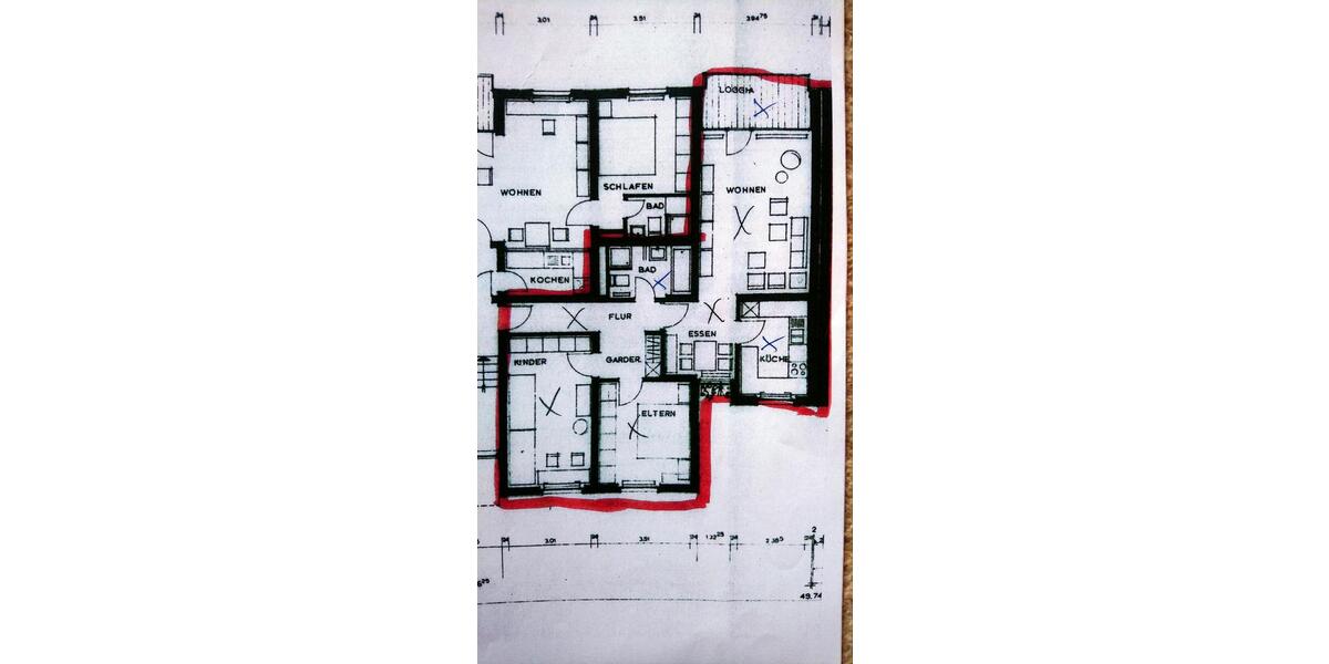 Etagenwohnung Braunschweig Südstadt- Rautheim- Mascherode - 3 Zimmer, 84 m&sup2;, 752&euro; | Angebot:25751903
