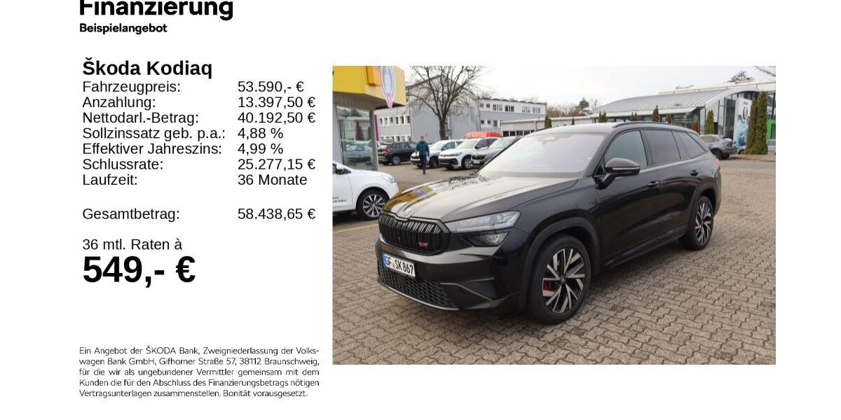 Skoda Kodiaq 8.000 km 53.290 € Gifhorn 38518