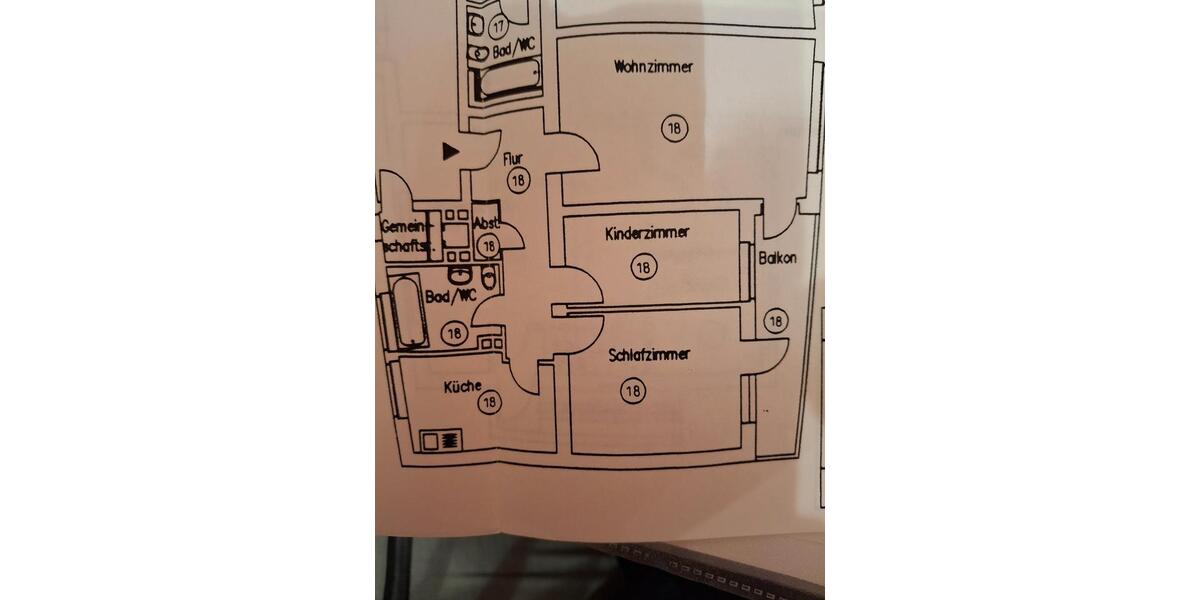 Etagenwohnung Wolfsburg Alt-Wolfsburg - 3 Zimmer, 68 m&sup2;, 122.000&euro; | Angebot:26414516