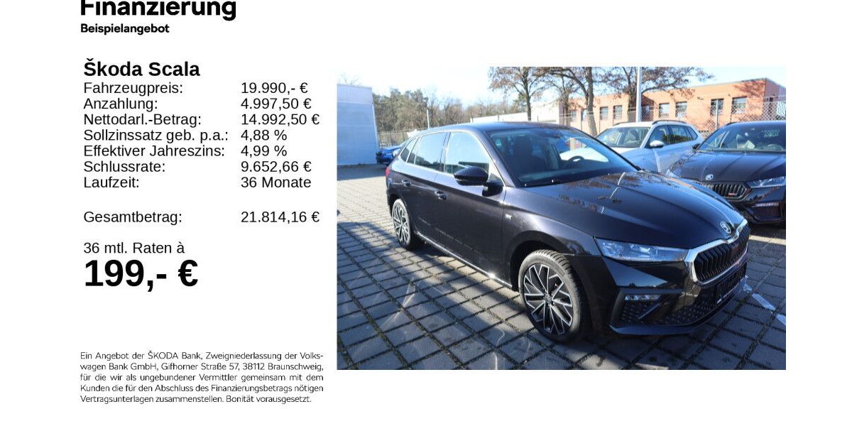 Skoda Scala 14.000 km 19.490 &euro; Gifhorn 38518