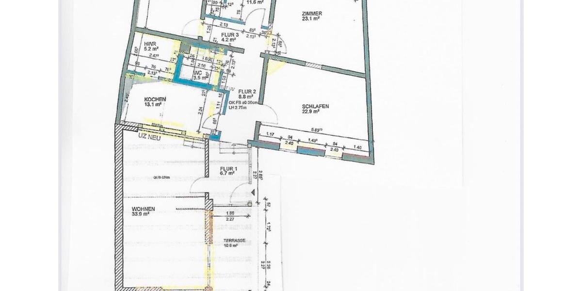 Terrassenwohnung Helmstedt - 4 Zimmer, 160 m&sup2;, 1.200&euro; | Angebot:26669426