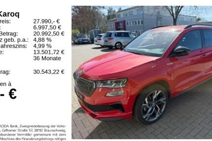 Skoda Karoq 43.250 km 27.840 &euro; Gifhorn 38518