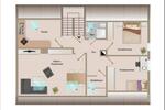 Dachgeschoßwohnung Wolfsburg Almke - 3 Zimmer, 73 m&sup2;, 138.000&euro; | Angebot:27295857