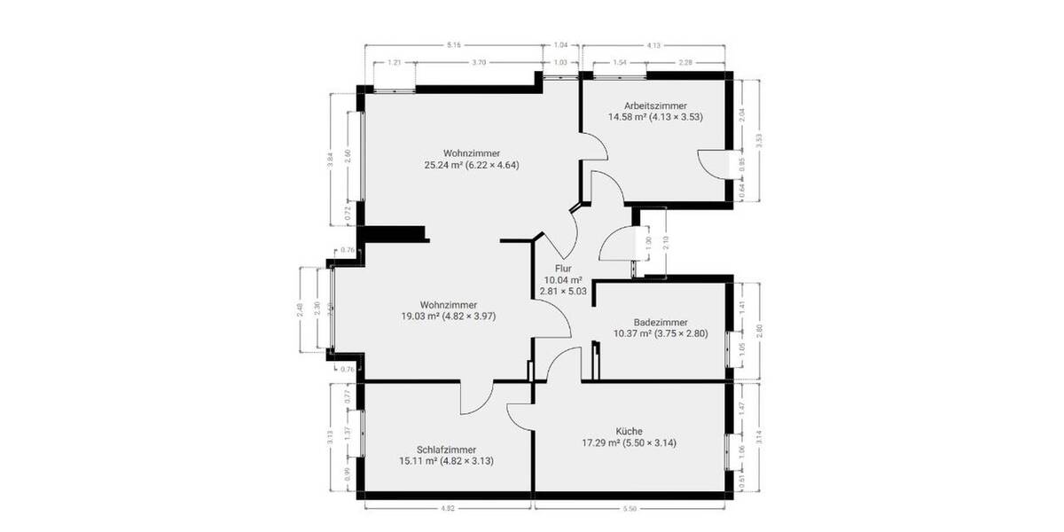 Etagenwohnung Helmstedt - 4 Zimmer, 120 m&sup2;, 850&euro; | Angebot:26684605