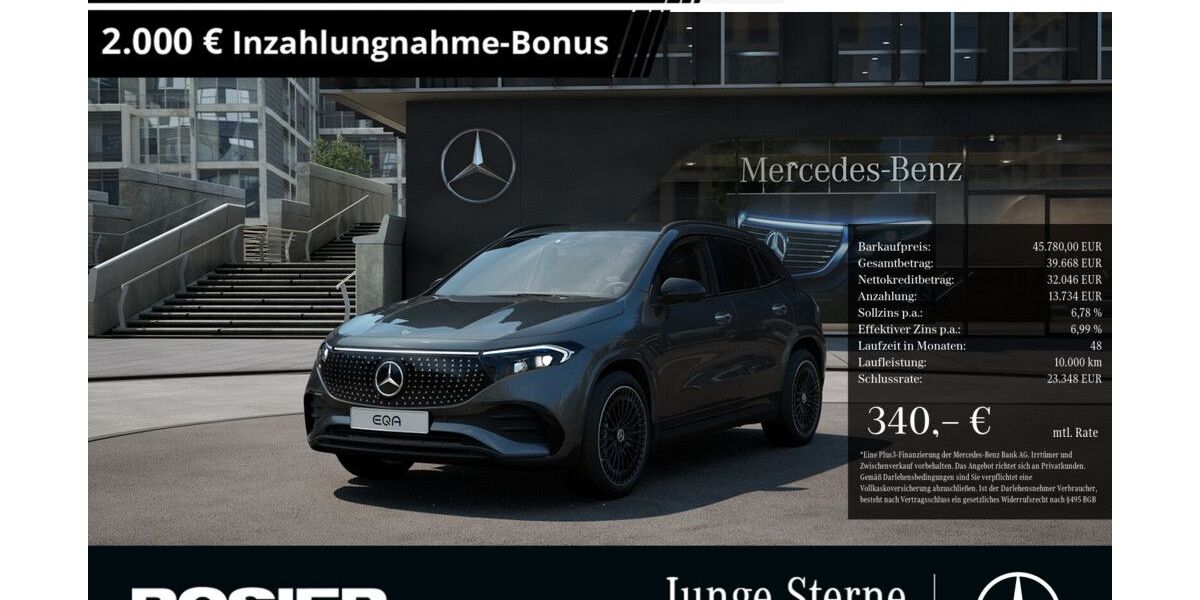 Mercedes-Benz EQA 11.148 km 44.252 &euro; Braunschweig 38122